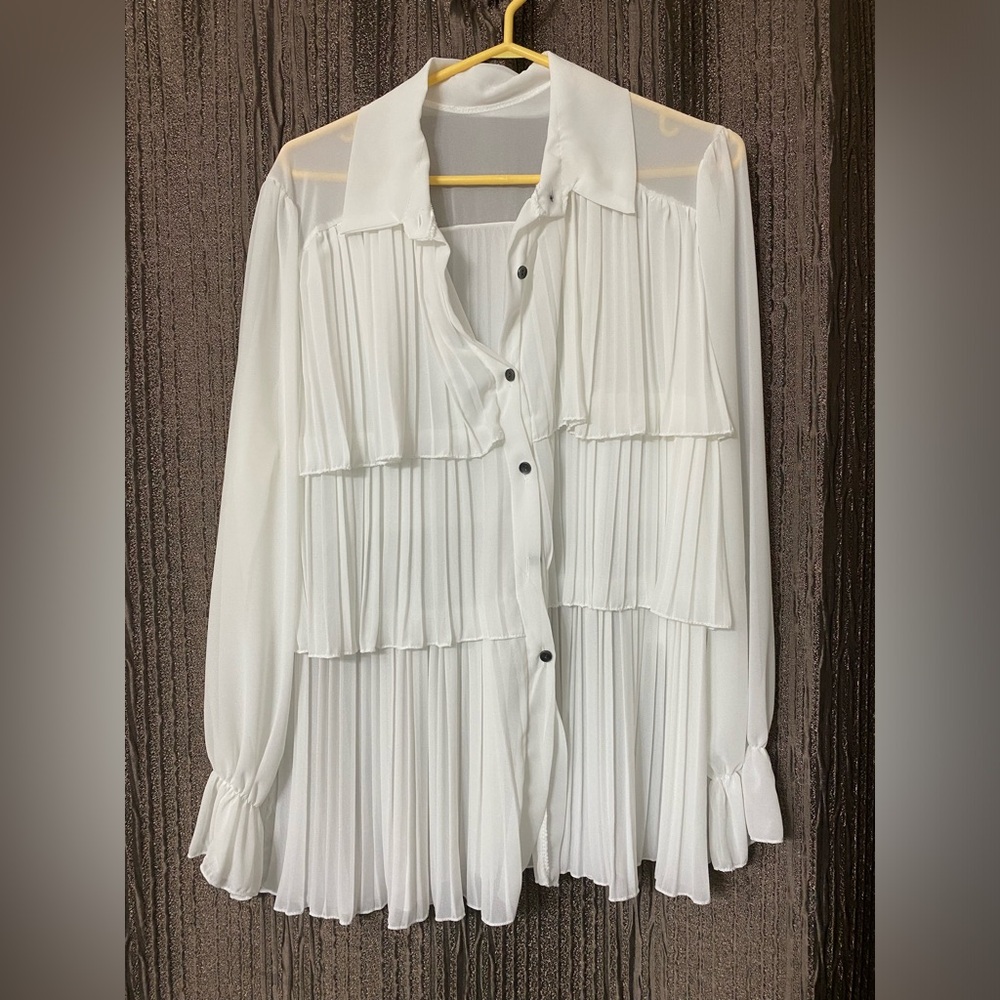 White blouse.